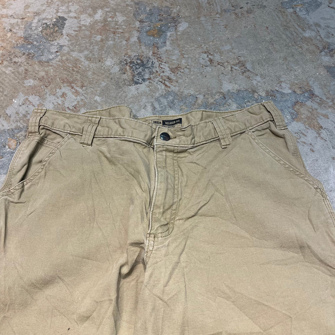 #4222 古着 Carhartt/カーハート/ Duck Painter Pants/ダック地 ペインターパンツ / ワークパンツ/ RELAXED FIT/サイズ36×34