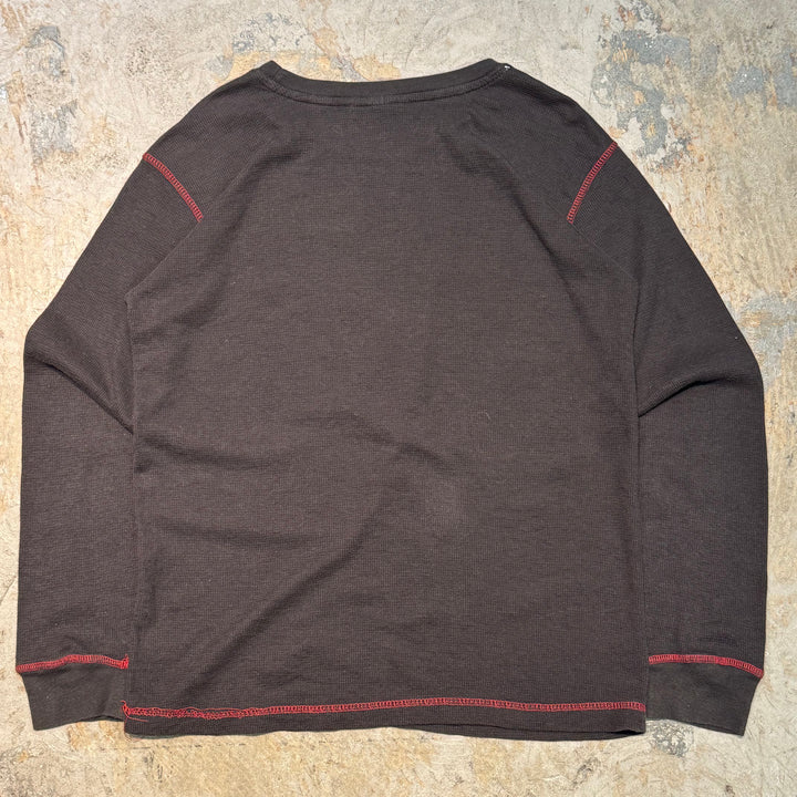 古着 SONS OF ANARCHY/ サンズオブアナーキー/ クルーネックワッフルロングスリーブTシャツ/ サイズL