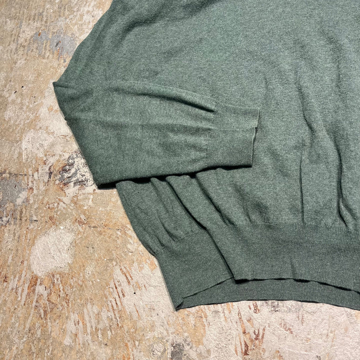 #3697古着/ラルフローレン/POLObyRalphLauren/コットンニット/Cottonknit/Ｖネック/サイズXL