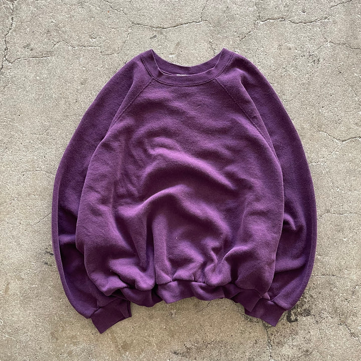 古着 USA製 90's TULTEX/タルテックス/クルーネックスウェット/ブランクスウェット/無地/サイズ2X