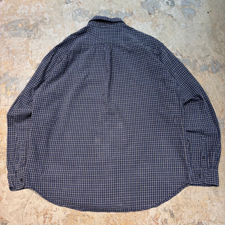 古着 GAP/ ギャップ/  ボタンダウン長袖シャツ/ チェック柄/ サイズXL