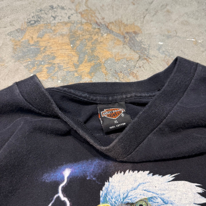 古着 USA製 Harley-Davidson/ハーレーダビッドソン/ プリントTシャツ/ サイズXL