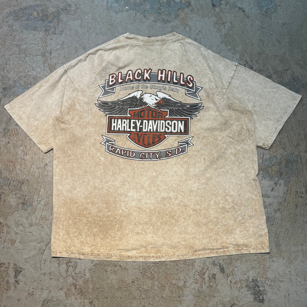 古着 USA製 Harley-Davidson/ハーレーダビッドソン/ プリントTシャツ/ サイズ2XL