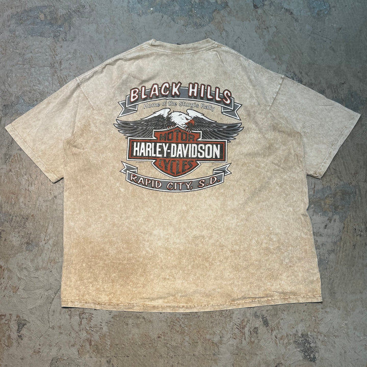 古着 USA製 Harley-Davidson/ハーレーダビッドソン/ プリントTシャツ/ サイズ2XL