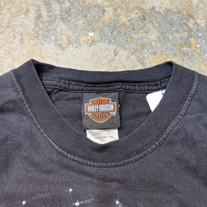古着 USA製 Harley-Davidson/ハーレーダビッドソン/ プリントTシャツ/サイズXL
