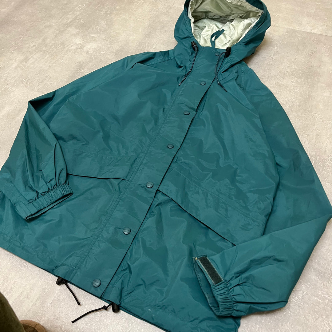 #1802 古着L.L.Bean/エルエルビーン/STOWAWAY RAINWEAR/nylon jacket/ナイロンジャケット/サイズWOMEN'S M