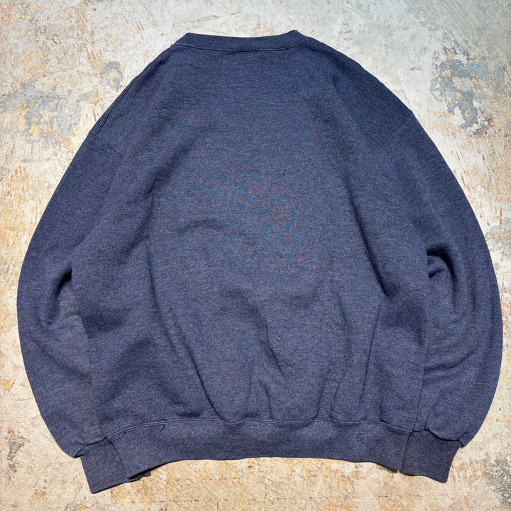 古着 90's〜 RUSSELL ATHLETIC/ ラッセルアスレチック/ ブランククルーネックスウェット/ 無地/ 前VガゼットサイズL