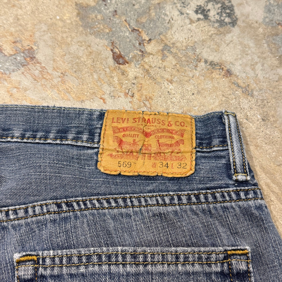 古着 Levi's/ リーバイス/ デニムパンツ/ 569/実寸サイズ35×30