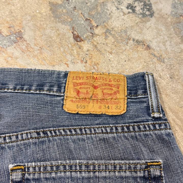 古着 Levi's/ リーバイス/ デニムパンツ/ 569/実寸サイズ35×30