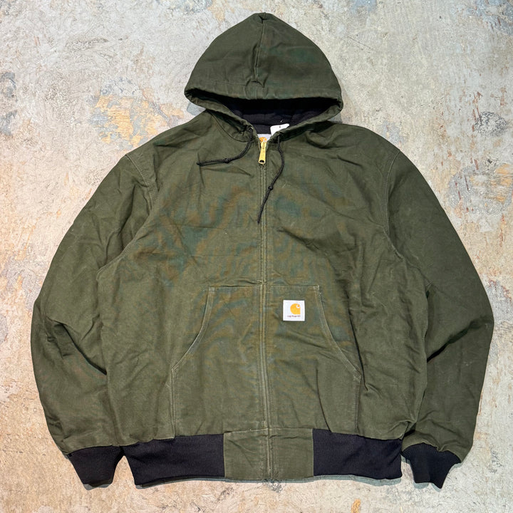 古着 Carhartt/ カーハート/ アクティブジャケット/ ダック地/ 裏地サーマル/ サイズXL相当