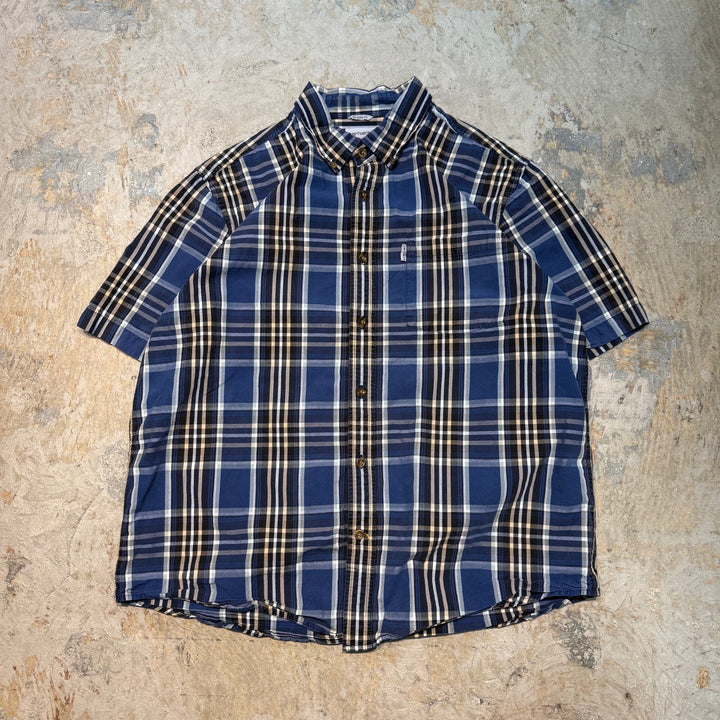 古着 carhartt/ カーハート/ ボタンダウン半袖シャツ/ チェック柄/ サイズXL