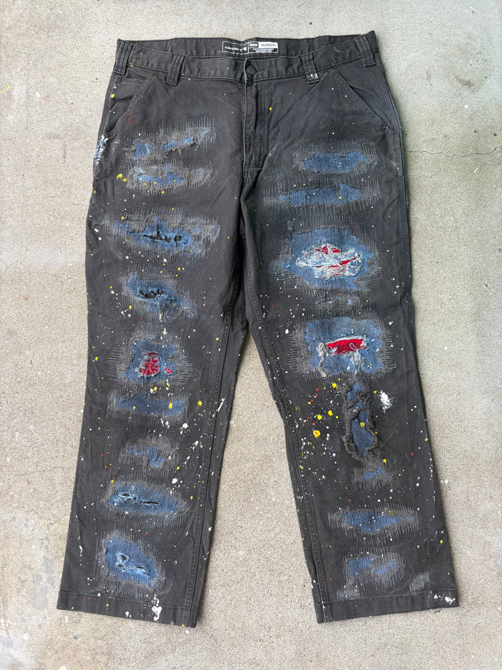 Carhartt Distressed Duck Painter Pants W38 L30