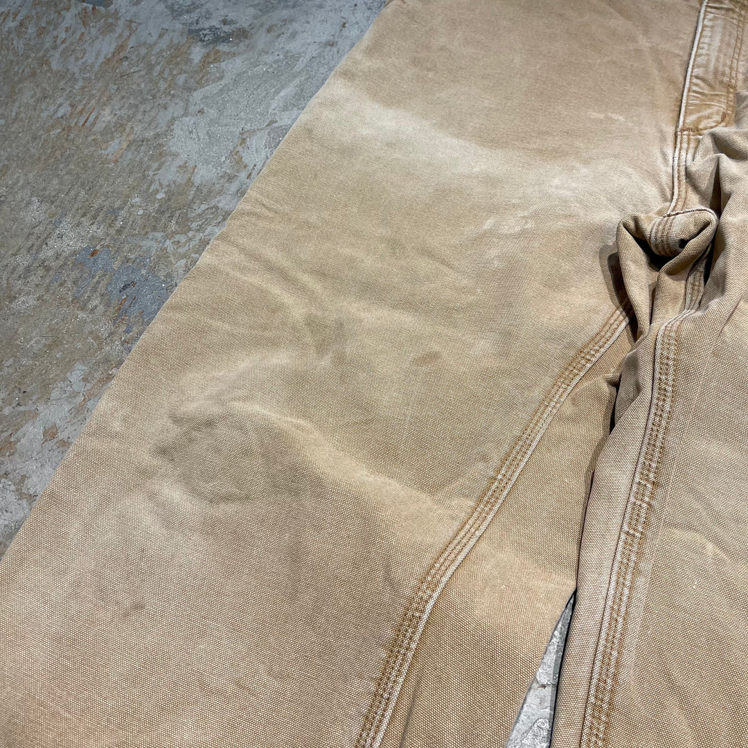 #1728 古着 Carhartt/カーハート/ Duck Painter Pants/ダック地 ペインターパンツ / ワークパンツ / 裏地チェック / サイズ36×34