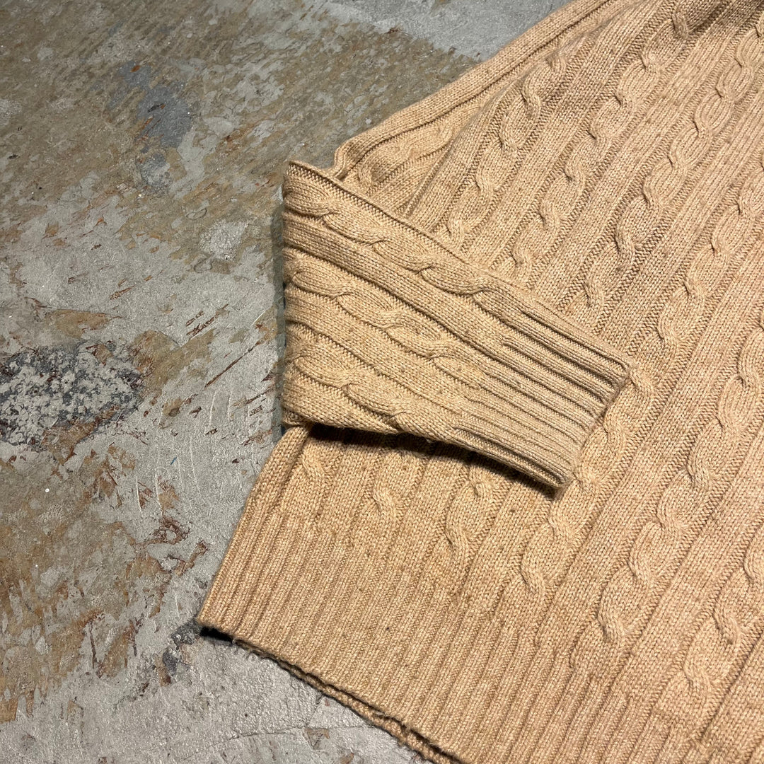 #3376 L.L.Bean/エルエルビーン/Crew neck cotton knit/クルーネックコットンニット/サイズL