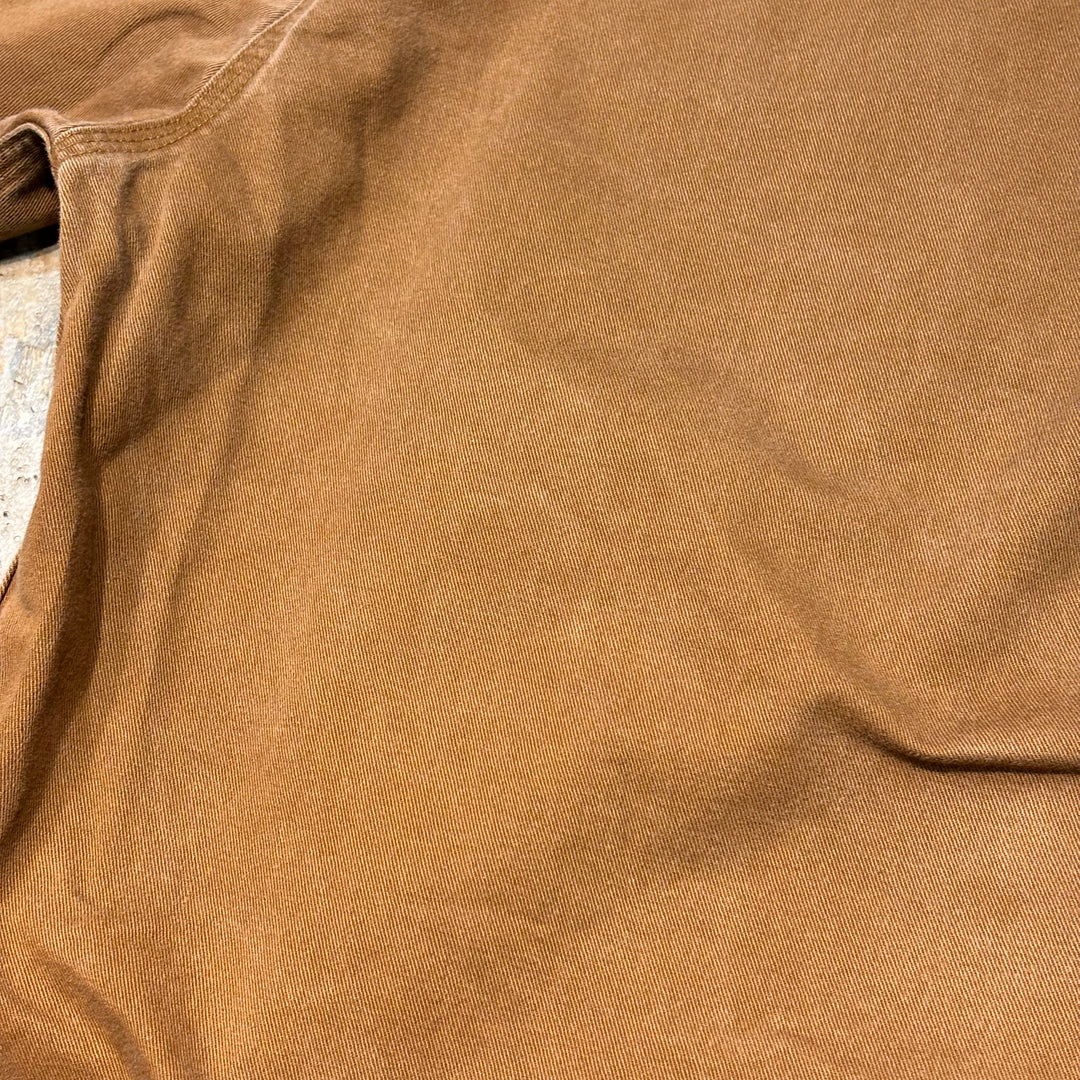 古着 carhartt/カーハート/ ボタンダウン長袖シャツ/ 無地/ サイズL