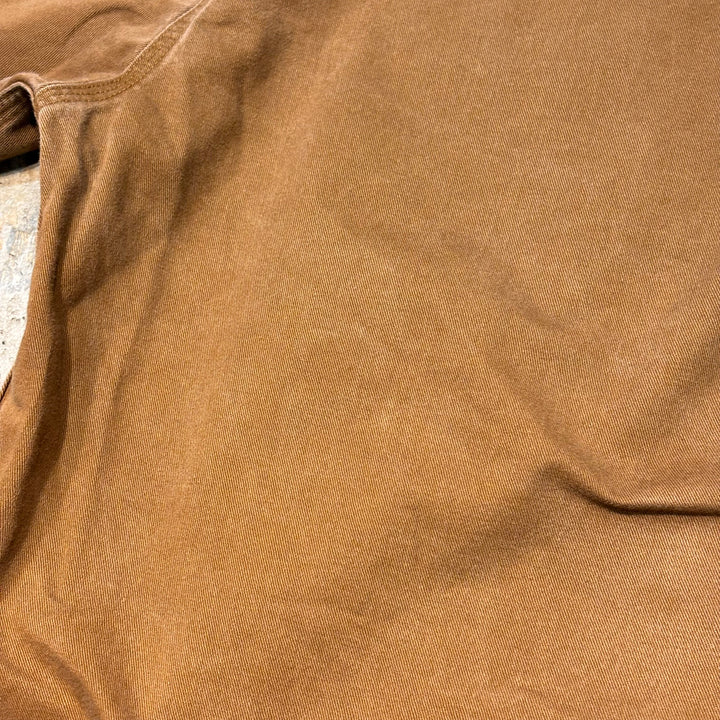 古着 carhartt/カーハート/ ボタンダウン長袖シャツ/ 無地/ サイズL