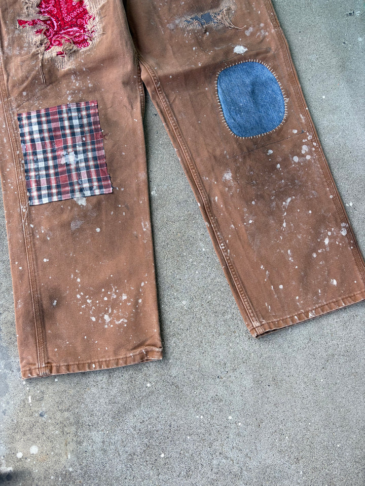 Carhartt Sashiko Patchwork Duck Painter Pants W36 L32
