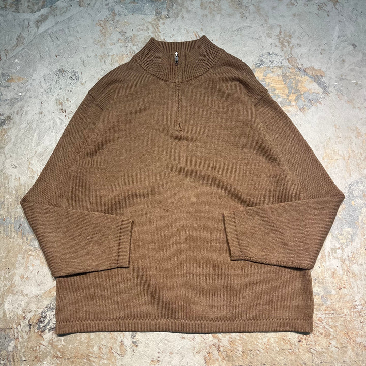 #3388 L.L.Bean/エルエルビーン/Half zip knit/ハーフジップニット/サイズL