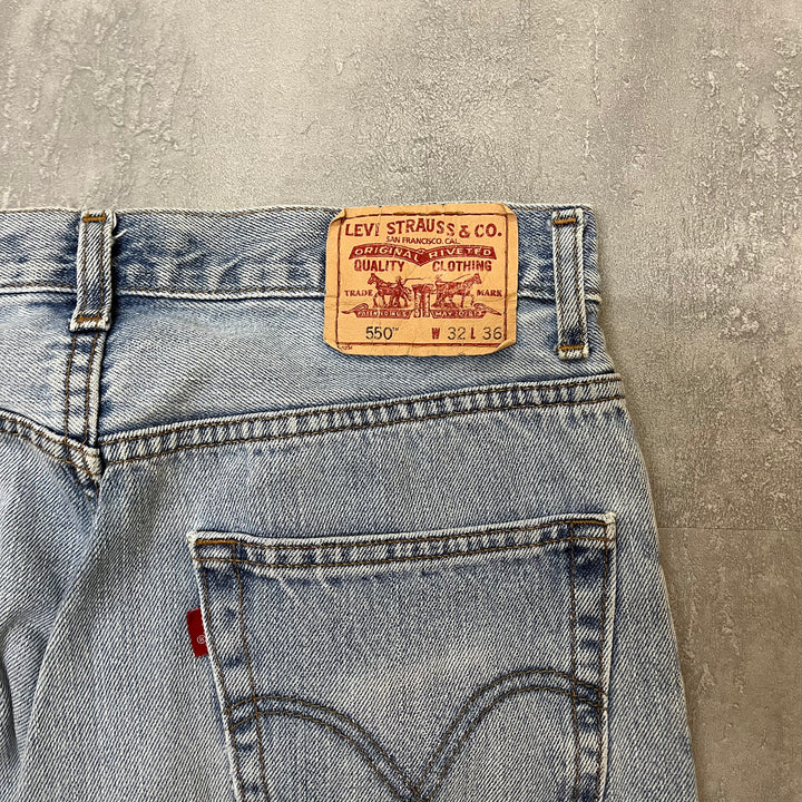 #1742 古着 Levis/リーバイス 550 / デニム パンツ / ジーンズ / RELAXED FIT /サイズ32×36