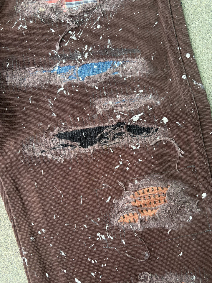 Dickies Distressed Duck Painter Pants W35 L31