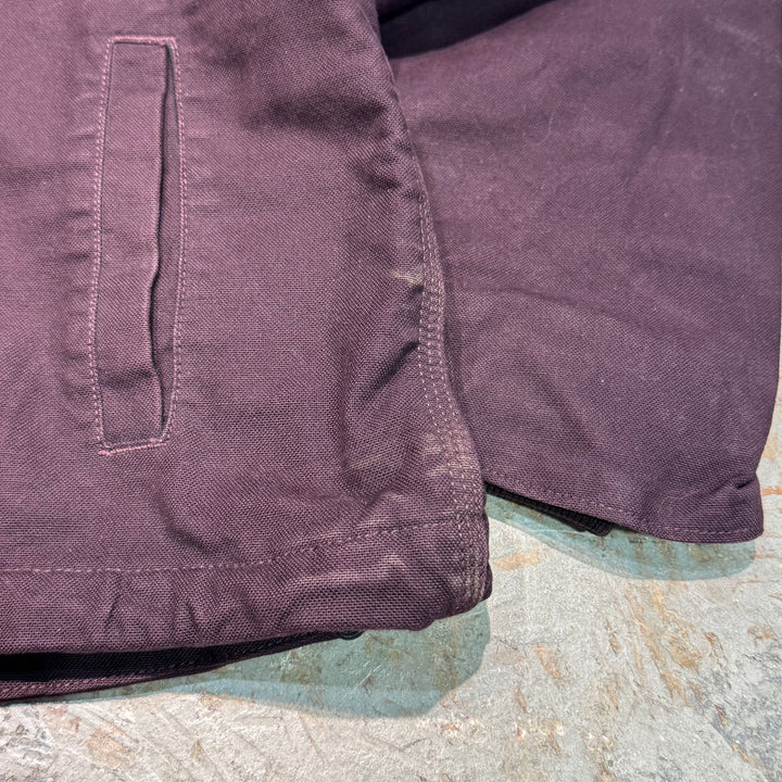 古着 carhartt/ カーハート/ フルスイング シェルパジャケット/ ダック地/ 裏地ボア/ Women’s/ サイズXL