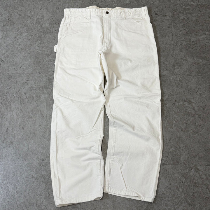 古着 Dickies×PPG ディッキーズ×ピーピージー ペインターパンツ 実寸サイズ37×29