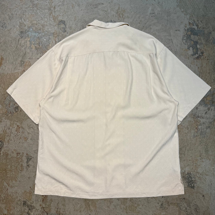 古着 TOMMY BAHAMA/トミーバハマ/半袖シャツ/開襟/シルク/サイズL