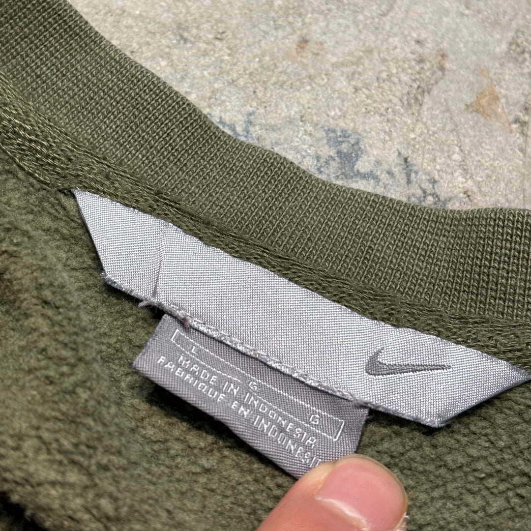 古着 00's NIKE/ ナイキ/ クルーネックスウェット/ スウォッシュ/ サイズL