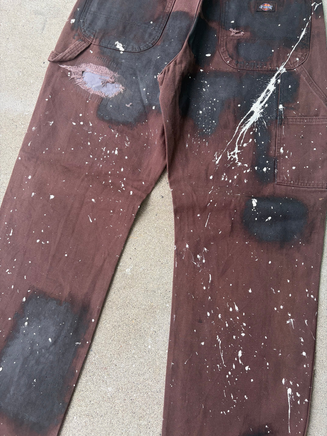 Dickies Distressed Duck Painter Pants W35 L31