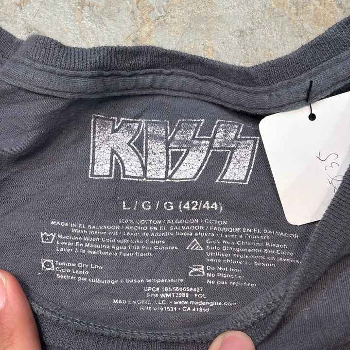 古着 KISS/ キッス/ アーティストTシャツ/ サイズL