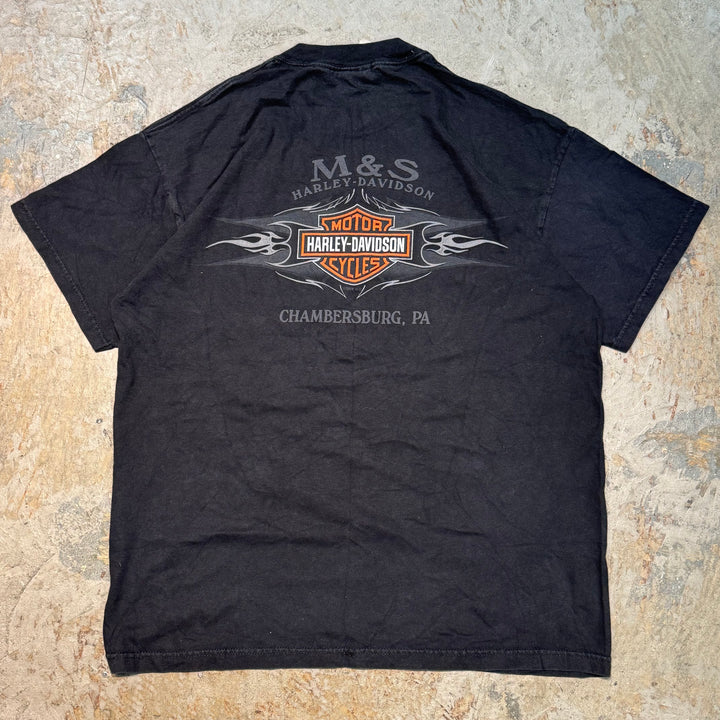 古着 Harley-Davidson/ハーレーダビッドソン/ プリントTシャツ/サイズL