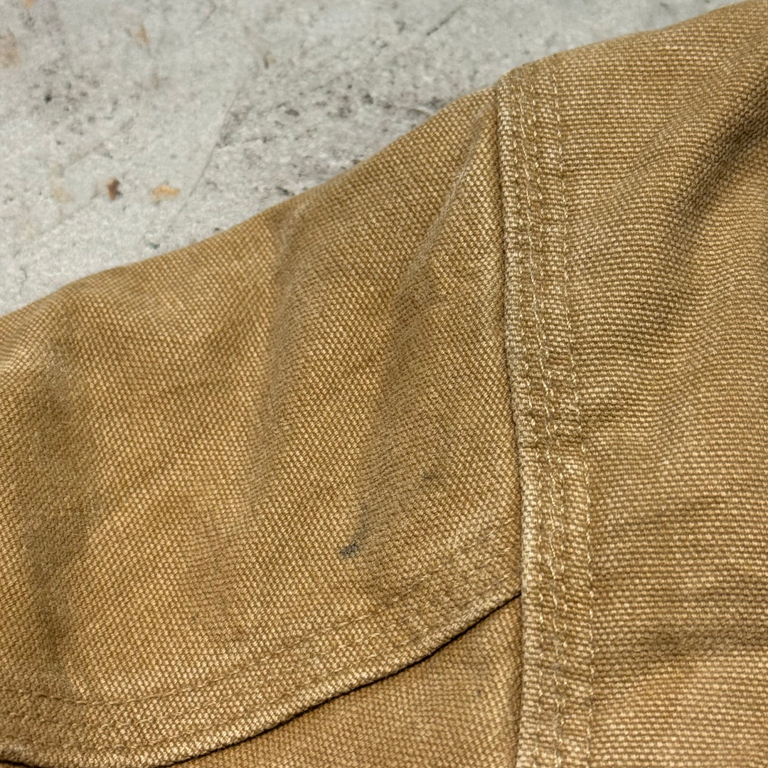 古着 USA製 carhartt/ カーハート/ デトロイトジャケット/ ダック地/ 裏地ブランケット/ サイズL