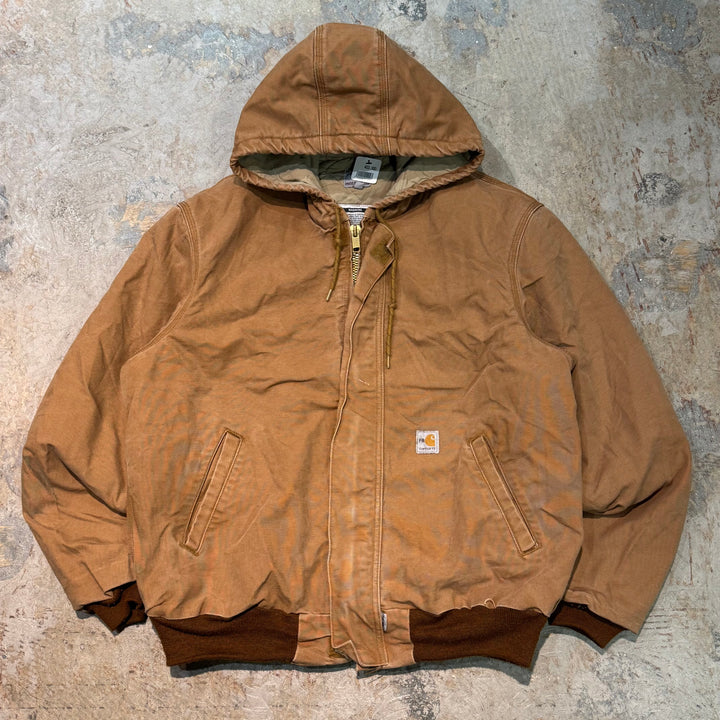 古着 Carhartt/ カーハート/ アクティブジャケット/ ダック地/ 裏地キルティング/ サイズL