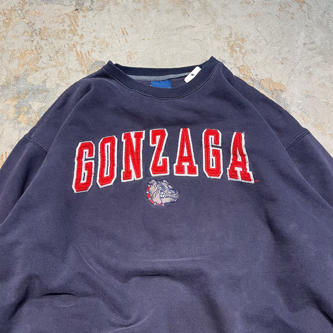 #4132 古着 Unknow/Crew Neck weat/クルーネックスウェット/GONZAGA/サイズXL