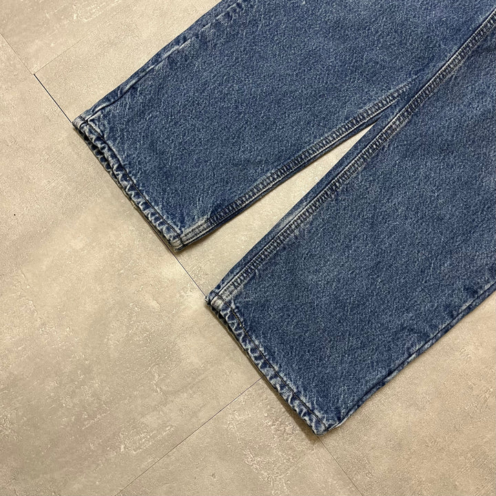 #1763 古着 Carhartt/カーハート / Denim Pants/デニムパンツ / ジーンズ / Relaxed Fit / 裏地チェック柄 / サイズ38×30