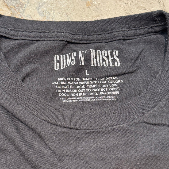 古着 GUNS N' ROSES/ガンズアンドローゼズ/バンドTシャツ/サイズL