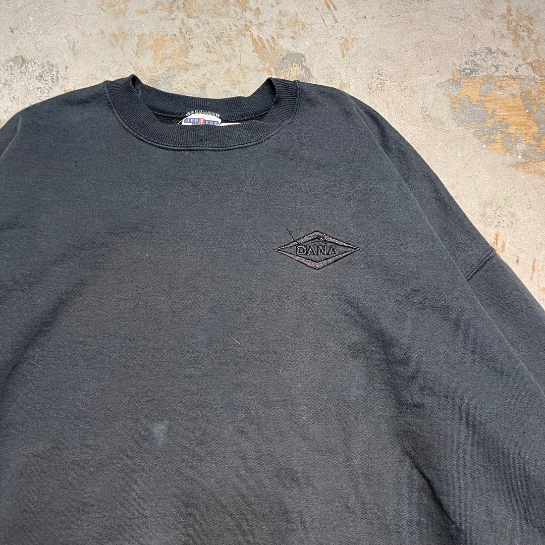 #2046 古着/JERZEES/ジャージーズ/Crewneck sweat/クルーネックスウェット/企業ロゴ/サイズ3XL