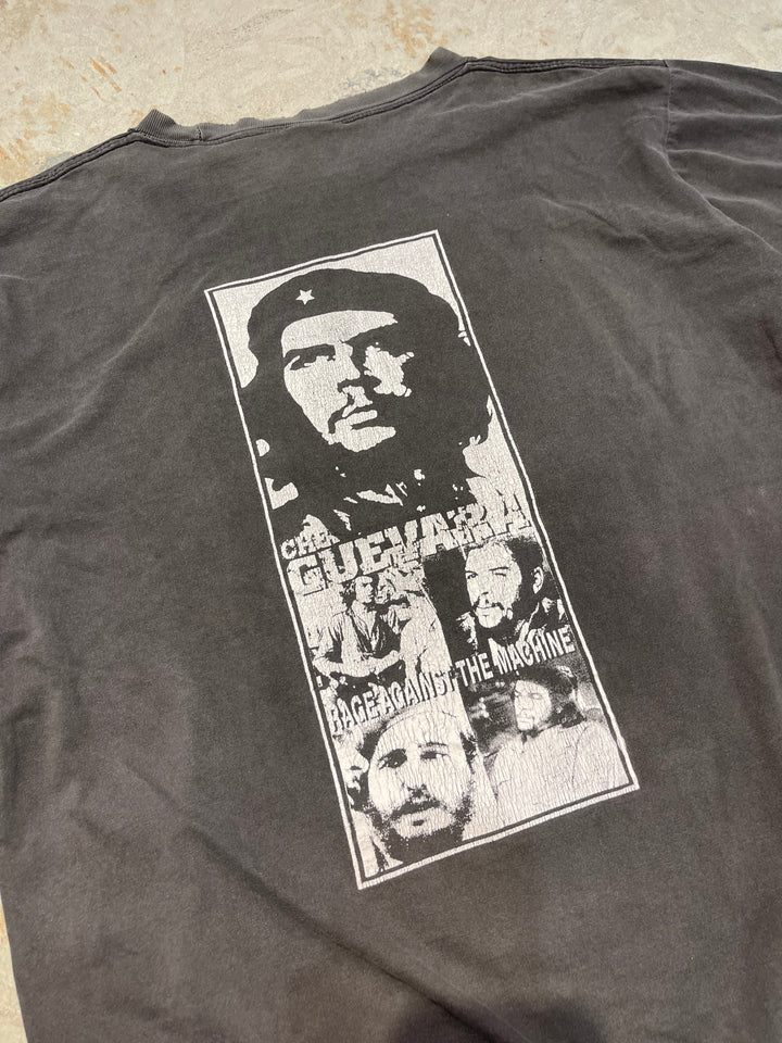 #MA154 古着 90's CHE GUEVARA/チェ･ゲバラ / 元キューバ産業大臣 / ヴィンテージ シングルステッチ プリントTシャツ/サイズXL相当