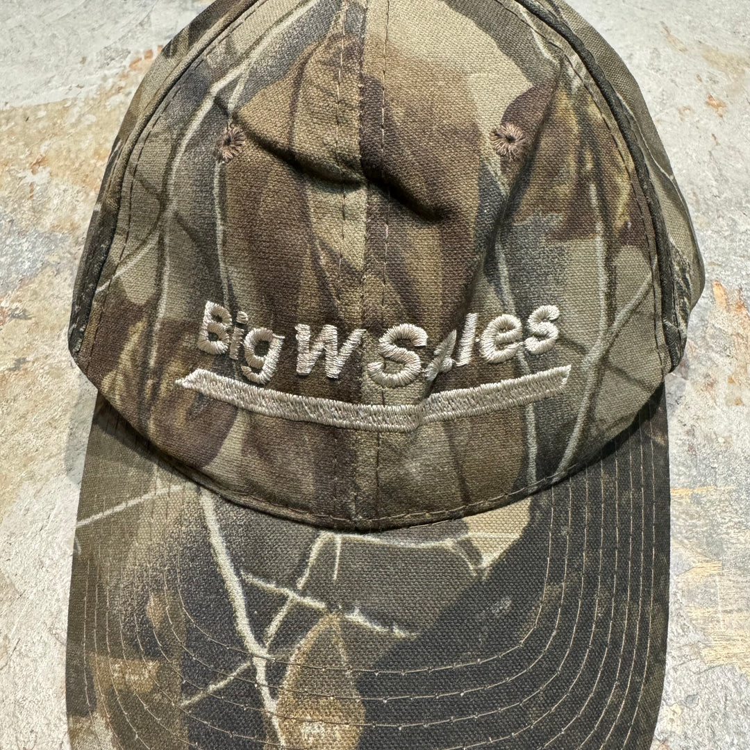 古着 PORT AUTHORITY/BIG W SALES/リアルツリーカモキャップ