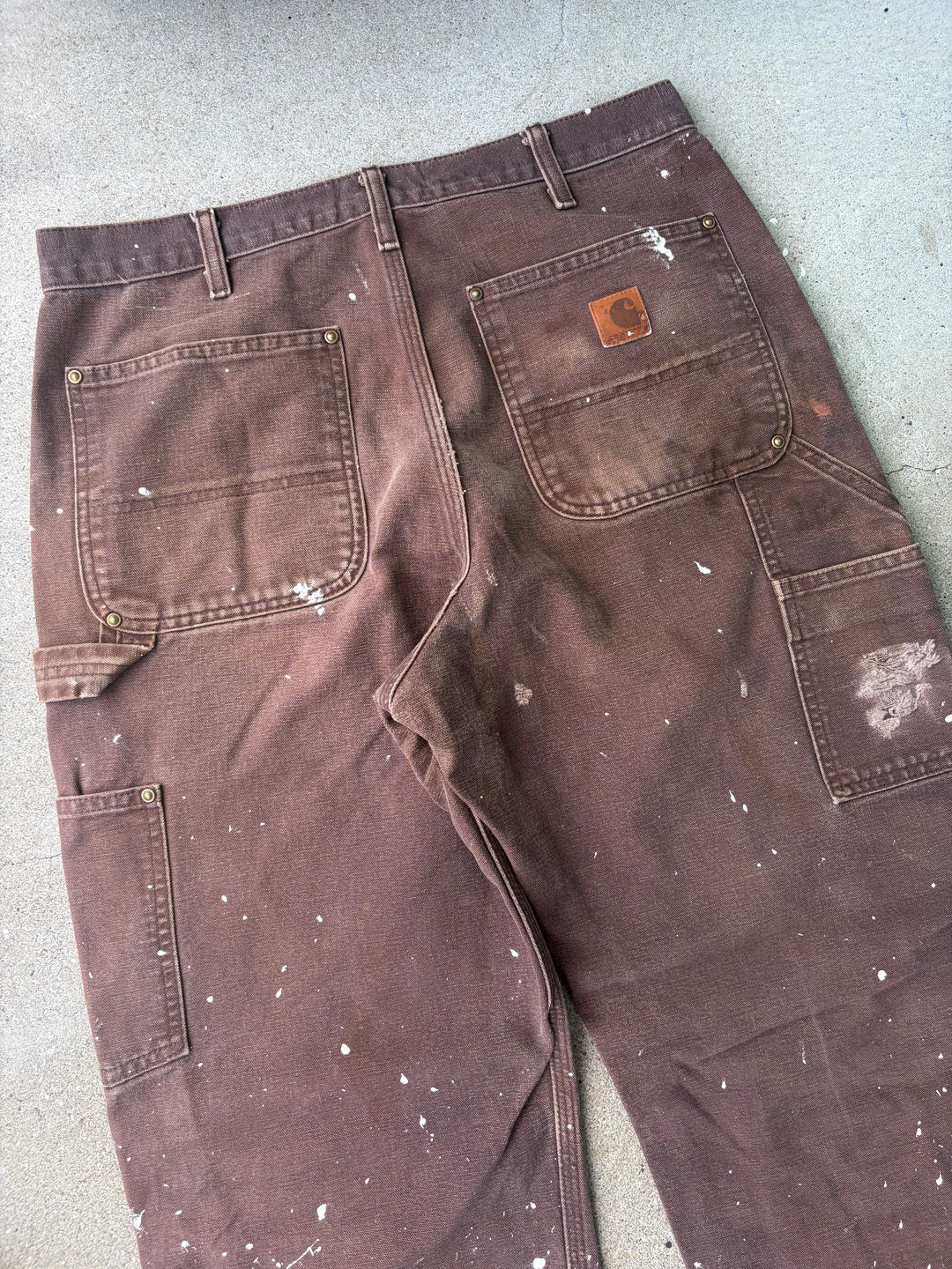 Carhartt Distressed Double Knee Pants W32 L32