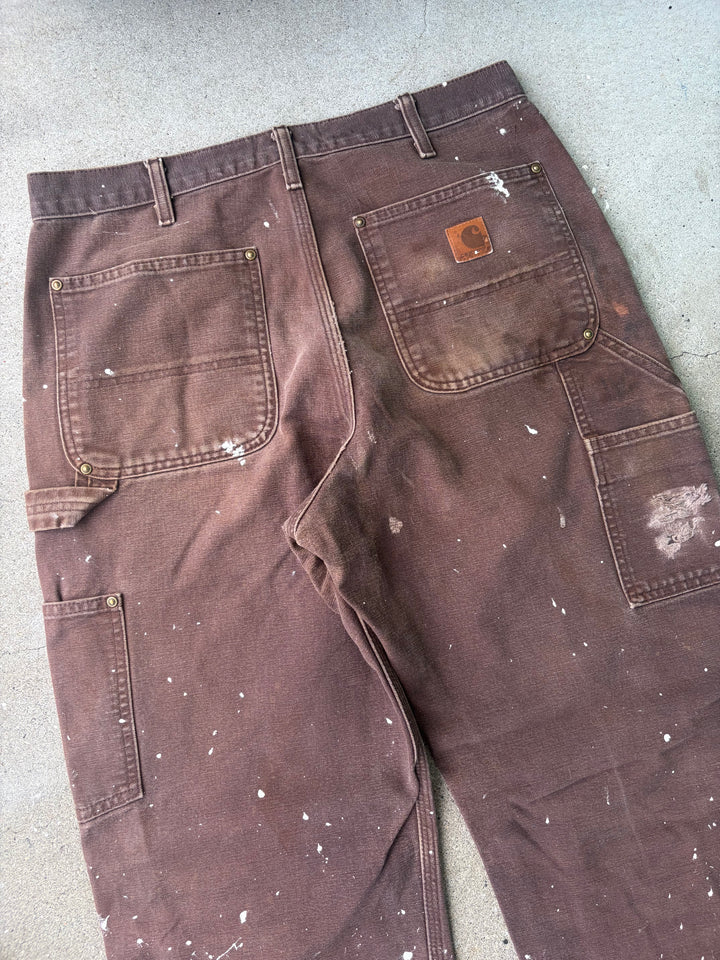 Carhartt Distressed Double Knee Pants W32 L32
