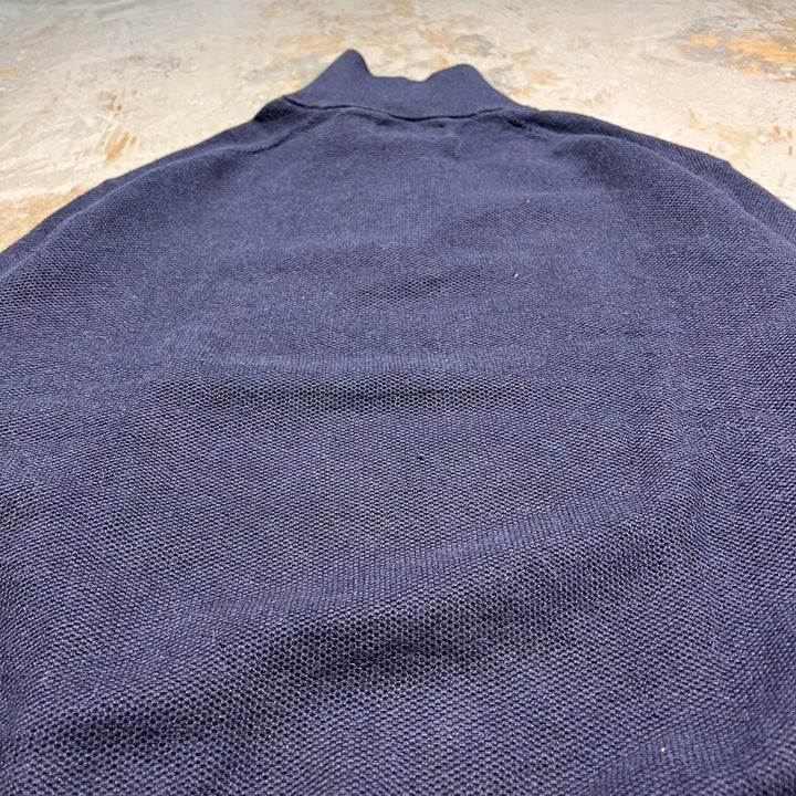 #3895 古着 POLO by Ralph Lauren/ポロバイラルフローレン/Cotton Knit Half Zip Sweaterコットンニットハーフジップ/サイズM