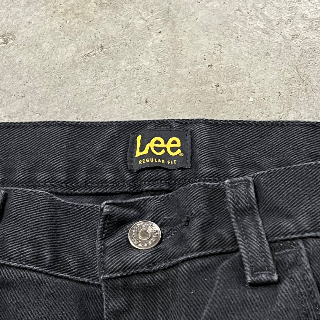 #4207 古着　Lee/リー/Black Denim Pants/ブラックデニムパンツ/サイズ36×29
