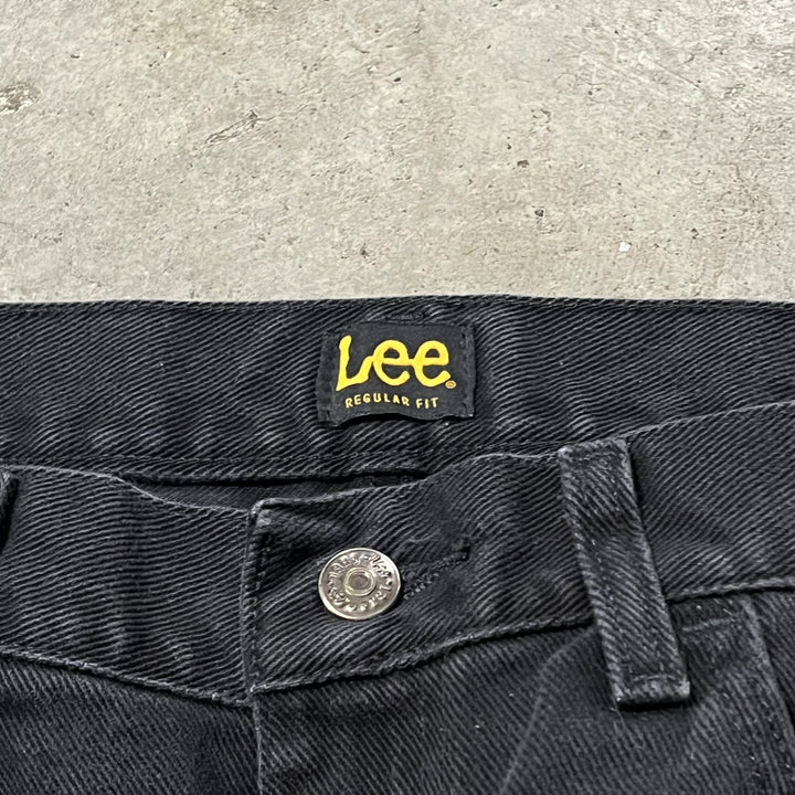 #4207 古着　Lee/リー/Black Denim Pants/ブラックデニムパンツ/サイズ36×29