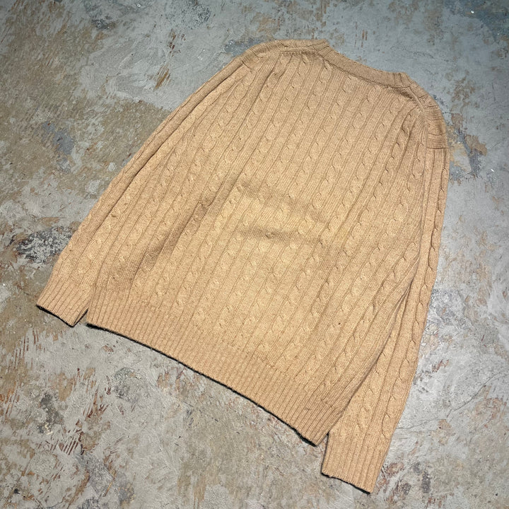 #3376 L.L.Bean/エルエルビーン/Crew neck cotton knit/クルーネックコットンニット/サイズL