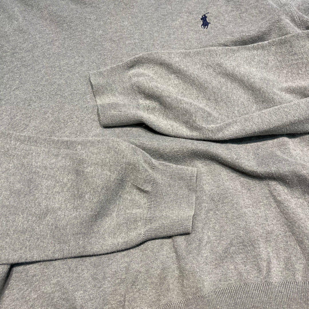 #3688古着/ラルフローレン/POLObyRalphLauren/コットンニット/Cottonknit/Ｖネック/サイズL