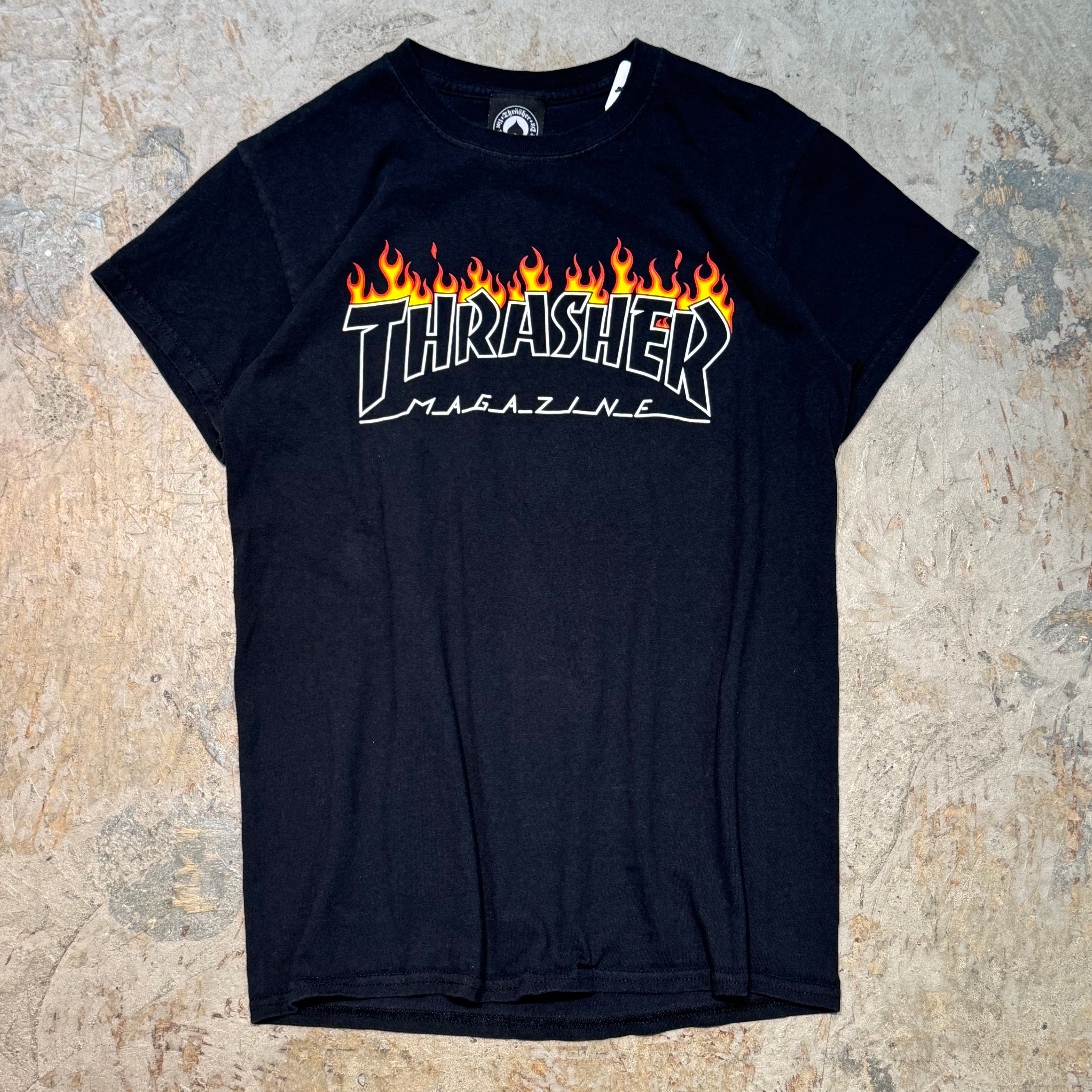 T シャツ スラッシャーマガジン 古着 THRASHER スラッシャー プリントT