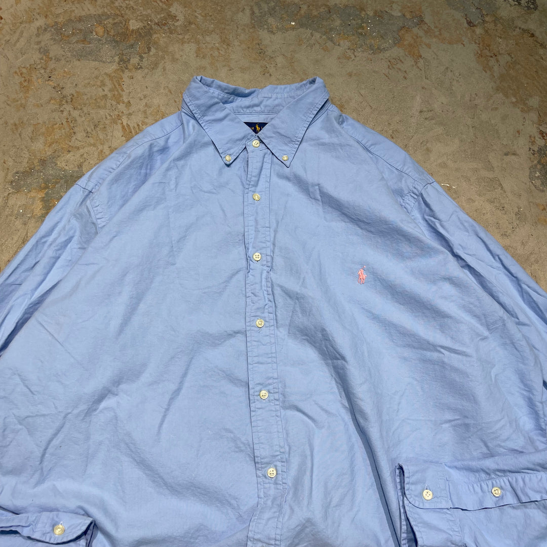 #4319 Ralph Lauren/ラルフローレン L/S B.D Shirts/ボタンダウンシャツ/CLASSIC FIT/サイズ3XL