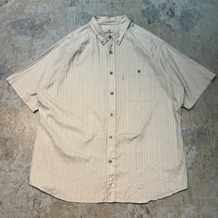 古着 WOOLRICH/ ウールリッチ/ ボタンダウン半袖シャツ/ サイズXL