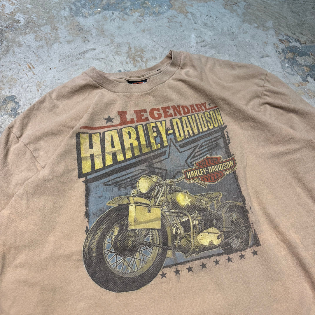 古着 Harley-Davidson/ハーレーダビッドソン/ プリントロングTシャツ/ XL